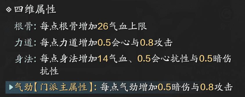 天刀属性基础知识2022（天涯明月刀输出属性选择及培养）